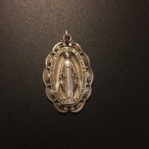 Silver Antiqued Miraculous Medals